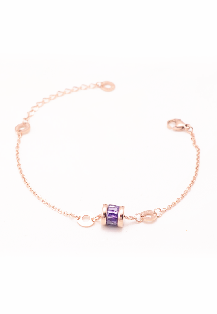 오세아네 빙정석 로마 숫자 팔찌