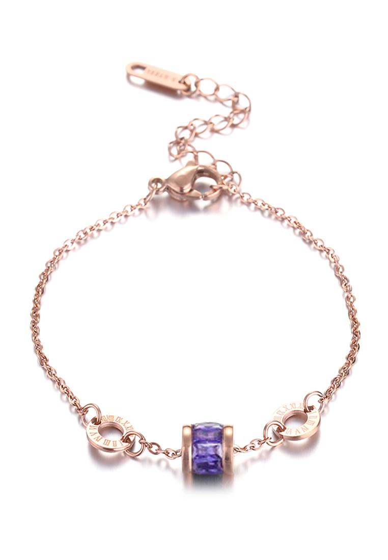 오세아네 빙정석 로마 숫자 팔찌