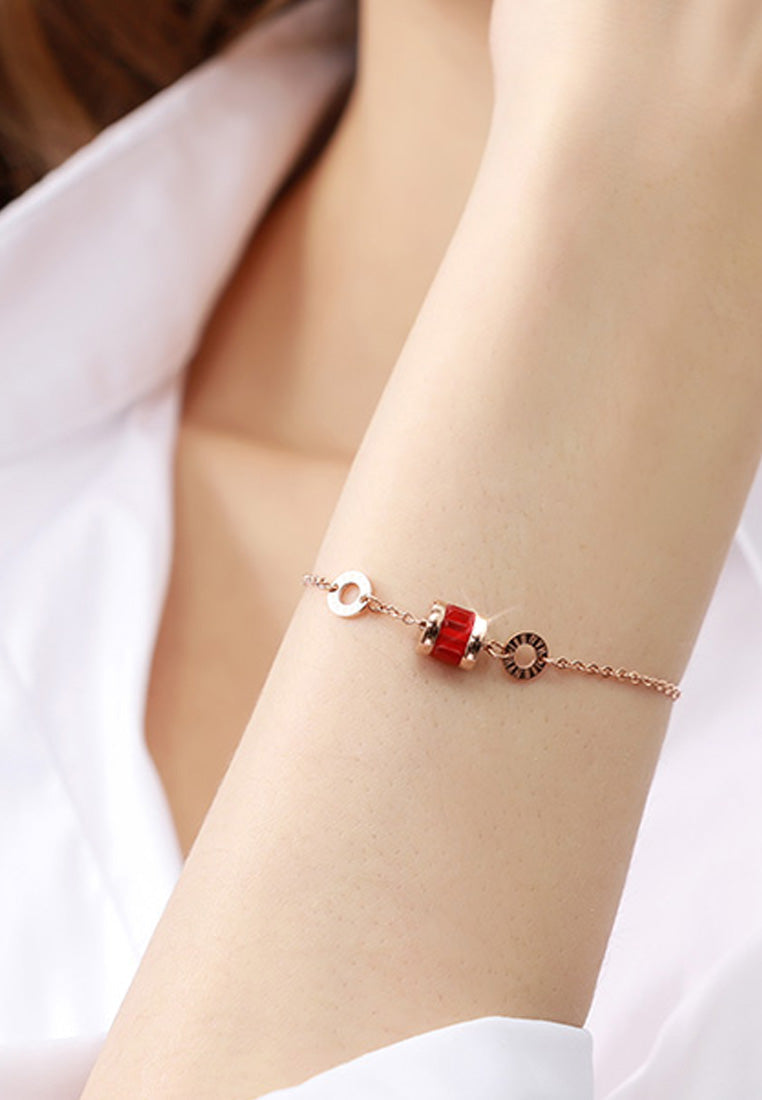 오세아네 빙정석 로마 숫자 팔찌