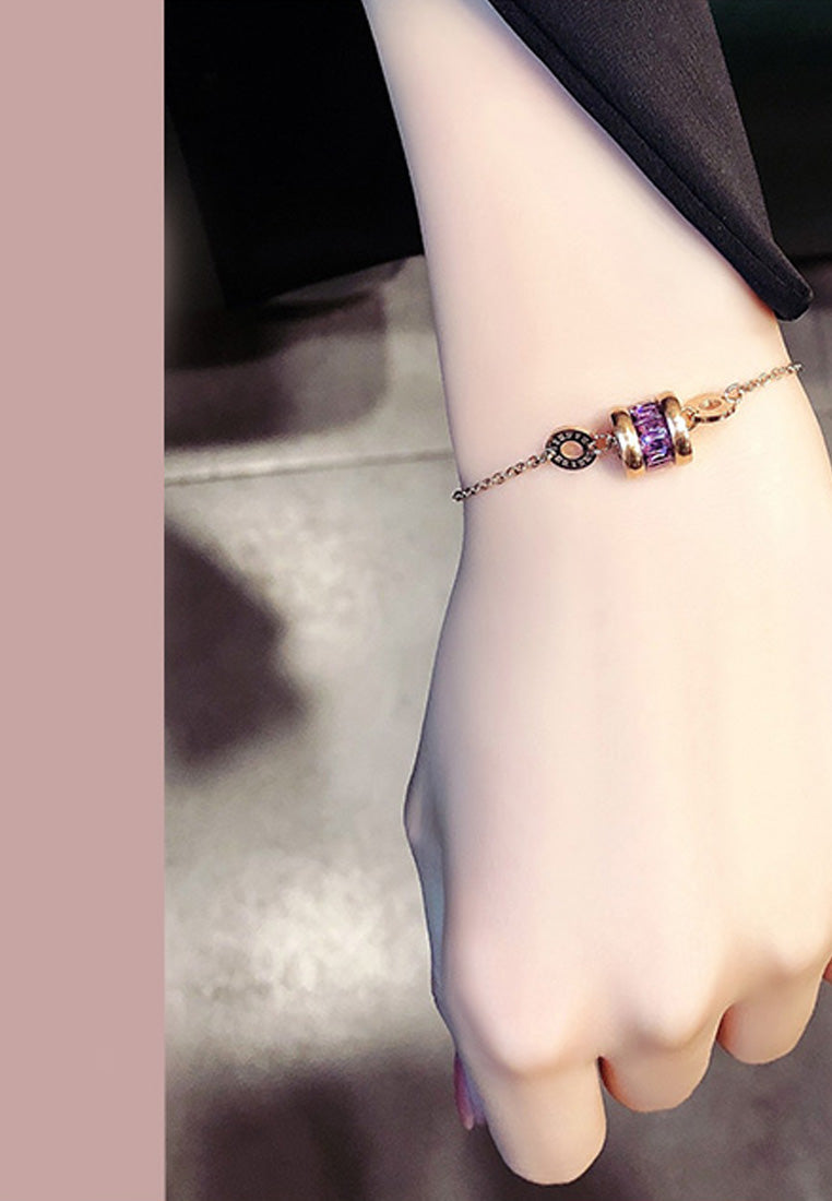 오세아네 빙정석 로마 숫자 팔찌