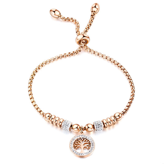 생명의 에덴 가계도 펜던트 볼 체인 팔찌